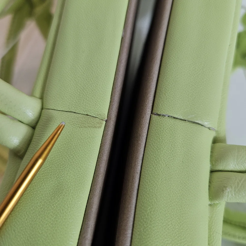 Off Yellow Flatform Knotted Sandals Womens Sz 7 Ankle Strap Chunky Heel Platform - Picture 16 of 16